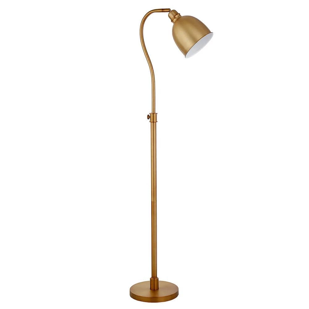 Vincent 68 in. Brass Floor Lamp with Adjustable Height by Meyer&Cross 3 Vincent 68 in. Brass Floor Lamp with Adjustable Height by Meyer&Cross