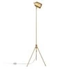 Bruno 56 in. Brass Finish Tripod Floor Lamp by Meyer&Cross -Hot Sale HomeGlam Store brass meyer cross floor lamps fl0746 64 1000
