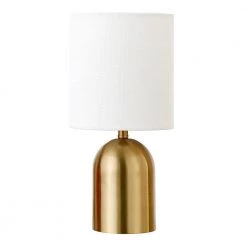 Talbot 13.25 in. Brass Mini Table Lamp by Meyer&Cross
