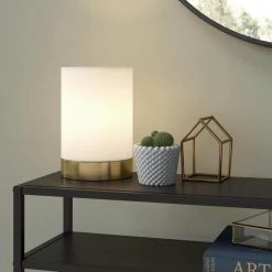 Piper 9 in. Brass Uplight Mini Lamp by Meyer&Cross -Hot Sale HomeGlam Store brass meyer cross table lamps ml0935 4f 1000