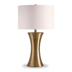 Quince 24-1/4 in. Antique Golden Brass Table Lamp by Meyer&Cross