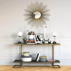 Reagan 17-3/4 in. Golden Brass and Marble Table Lamp by Meyer&Cross -Hot Sale HomeGlam Store brass meyer cross table lamps tl0073 fa 1000