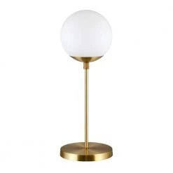 Elias 21 in. Brass Globe Table Lamp by Meyer&Cross