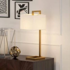 Grayson 26 in. Brass Table Lamp by Meyer&Cross -Hot Sale HomeGlam Store brass meyer cross table lamps tl0567 1f 1000