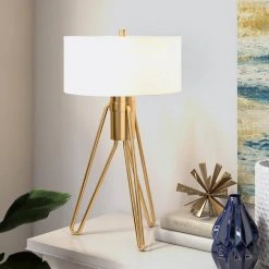 Floyd 25 in. Brass Table Lamp by Meyer&Cross -Hot Sale HomeGlam Store brass meyer cross table lamps tl0642 1f 1000