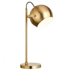 Sims 22 in. Brass Desk Lamp by Meyer&Cross -Hot Sale HomeGlam Store brass meyer cross table lamps tl0784 1f 1000