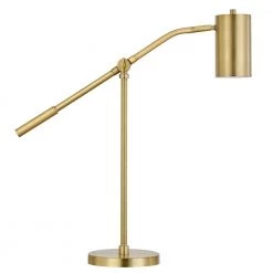 Willis 24 in. Brass Table Lamp with Boom Arm by Meyer&Cross