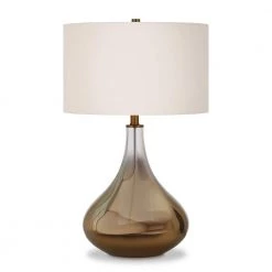 Ceres 24 in. Brass Ombre Glass Table Lamp by Meyer&Cross