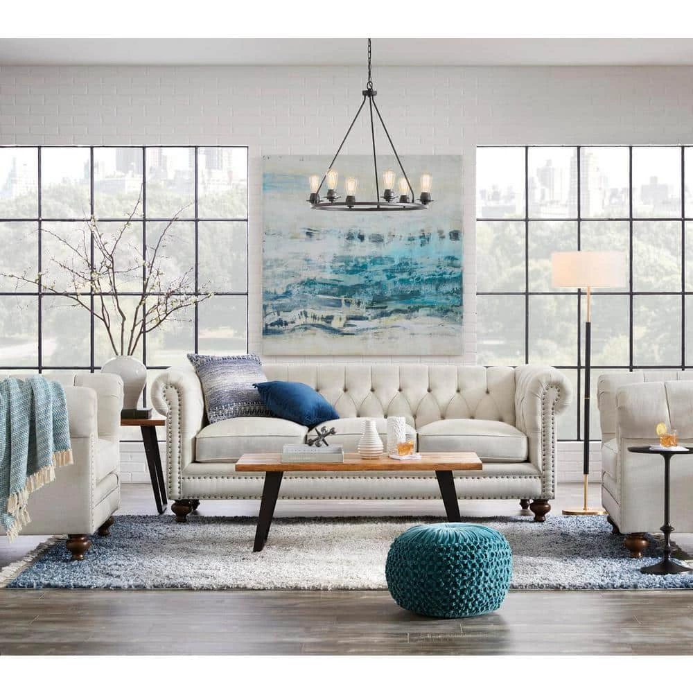 Simone 61.5 in. Matte Black and Brass Floor Lamp by Meyer&Cross 7 Simone 61.5 in. Matte Black and Brass Floor Lamp by Meyer&Cross - Image 6