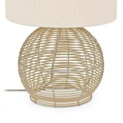 Bryn 21.5 in. Brown Rattan Table Lamp by Meyer&Cross -Hot Sale HomeGlam Store brown meyer cross table lamps tl0081 76 1000