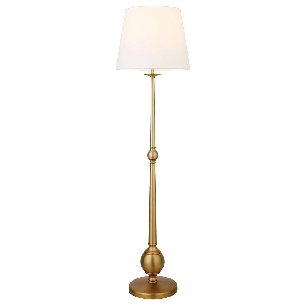 Wilmer 67.5 in. Brushed Brass Floor Lamp by Meyer&Cross 4 Wilmer 67.5 in. Brushed Brass Floor Lamp by Meyer&Cross - Image 2