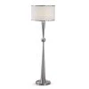 Dione 62 in. Brushed Nickel Finish Metal Floor Lamp by HomeGlam