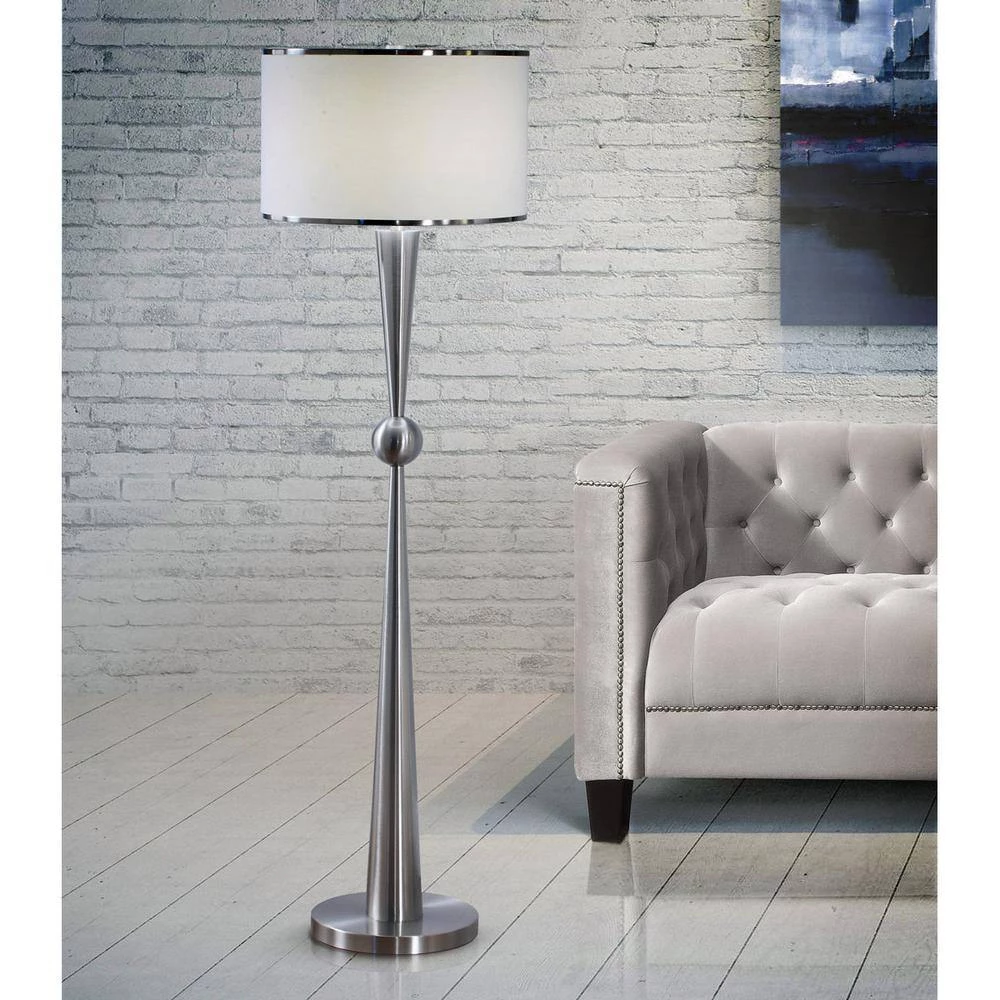 Hot Sale HomeGlam Store -Hot Sale HomeGlam Store brushed nickel homeglam floor lamps hl6009f bn c3 1000