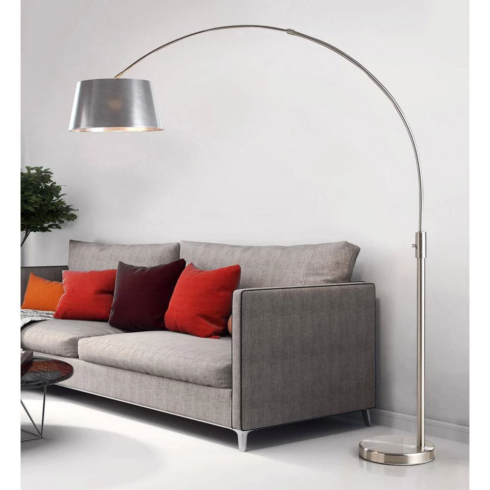 Hot Sale HomeGlam Store -Hot Sale HomeGlam Store brushed nickel homeglam floor lamps hl6013 bnpv c3 1000