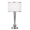 Dione 28.5 in. H Brushed Nickel Metal Modern Table Lamp by HomeGlam -Hot Sale HomeGlam Store brushed nickel homeglam table lamps hl6009t bn 64 1000