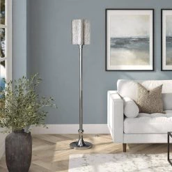 Numit 68.75 in. Brushed Nickel Floor Lamp with Mercury Glass Shade by Meyer&Cross 13 Numit 68.75 in. Brushed Nickel Floor Lamp with Mercury Glass Shade by Meyer&Cross -Hot Sale HomeGlam Store brushed nickel meyer cross floor lamps fl0916 31 1000