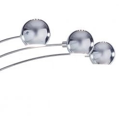 Orbs 84 in. Chrome Finish 5-Light Dimmable Arch Floor Lamp by HomeGlam -Hot Sale HomeGlam Store chrome homeglam floor lamps hl6003 ch 4f 1000