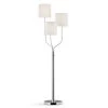 FLORENCE 68 in. Chrome Finish Metal Floor Lamp by HomeGlam
