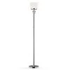 VERONA 72 in. Chrome Finish Dimmer LED Crystals Torchiere Floor Lamp by HomeGlam -Hot Sale HomeGlam Store chrome homeglam floor lamps hl7054tor 64 1000