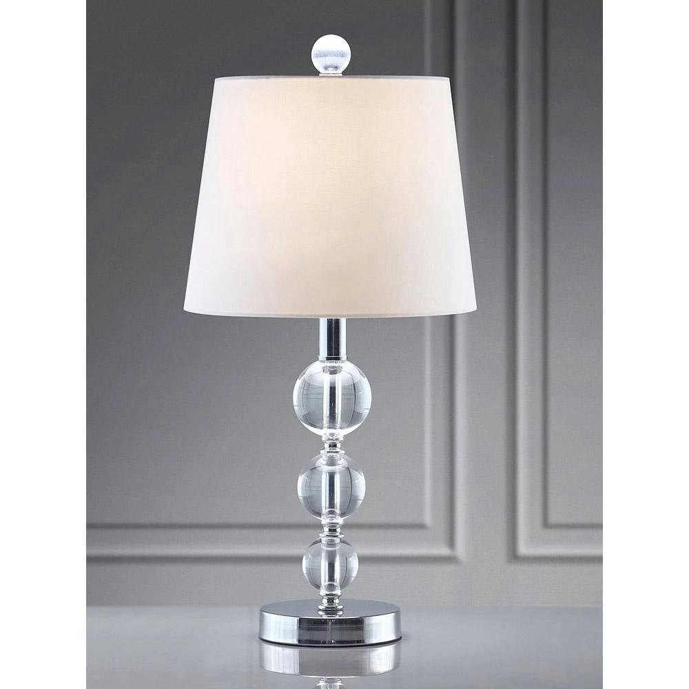 Taranto 22 in. H Crystal Balls Table Lamps (2-Pieces Set) by HomeGlam 4 Taranto 22 in. H Crystal Balls Table Lamps (2-Pieces Set) by HomeGlam - Image 2