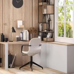 Leonard 18 in. Matte Black and Brass Mini Table Lamp by Meyer&Cross -Hot Sale HomeGlam Store matte black and brass meyer cross table lamps ml0926 31 1000