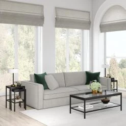 Estella 24 in. 2-Tone Matte Black and Brass Table Lamp by Meyer&Cross -Hot Sale HomeGlam Store matte black brass meyer cross table lamps tl0387 31 1000