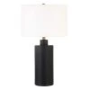 Carlina 25 in. Matte Black Table Lamp by Meyer&Cross -Hot Sale HomeGlam Store matte black meyer cross table lamps tl0769 64 1000