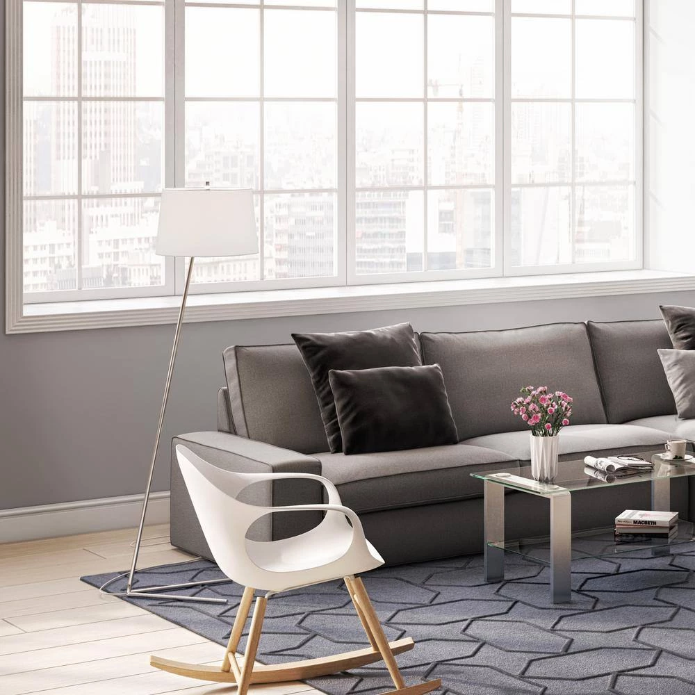 Markos 60-3/4 in. Nickel Floor Lamp by Meyer&Cross 6 Markos 60-3/4 in. Nickel Floor Lamp by Meyer&Cross - Image 4