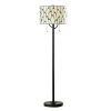 Vines 61 in. ORB Tiffany Floor Lamp with Warm Natural Shade by HomeGlam