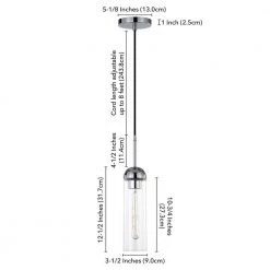 Kagan 1-Light Polished Nickel Pendant with Clear Glass Shade by Meyer&Cross -Hot Sale HomeGlam Store polished nickel meyer cross chandeliers pd0649 44 1000