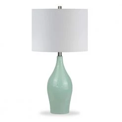 Niklas 28-1/4 in. Teal Blue Table Lamp by Meyer&Cross