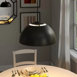 Jordyn 16 in. White and Brushed Brass Pendant with Metal Shade by Meyer&Cross -Hot Sale HomeGlam Store white brushed brass meyer cross chandeliers pd1655 4f 1000